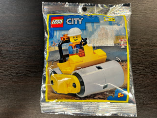 Worker with Road Roller foil pack, 952210 Building Kit LEGO®   