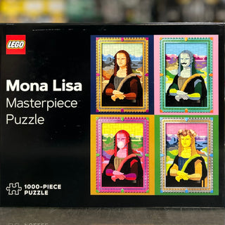 Mona Lisa Masterpiece Puzzle Building Kit LEGO®