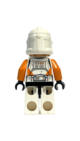 Clone Trooper, 212th Attack Battalion (Phase 2) - Orange Arms, Dirt Stains, Scowl, sw0522 Minifigure LEGO®   