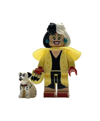 Cruella de Vil & Dalmatian Puppy, Disney 100, coldis100-13 Minifigure LEGO®   