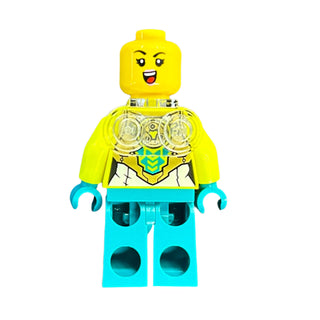 Mei - Neon Yellow Armor, Fire Rings, mk089 Minifigure United Brick Co®