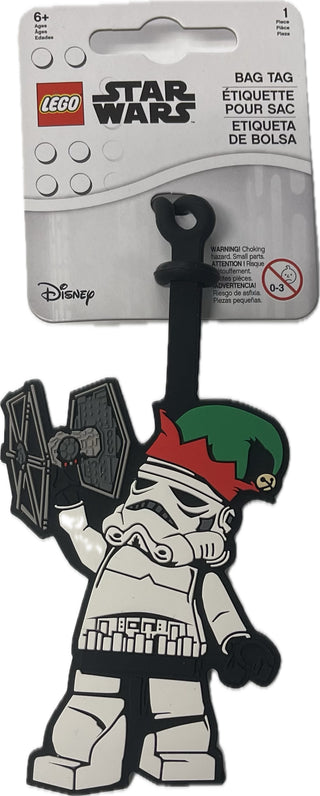 Bag / Luggage Tag, Silicone, Star Wars: Christmas Stormtrooper, 52479 Accessories LEGO®   