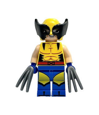 Wolverine - Yellow and Black Mask, Blue Hands, sh0939 Minifigure LEGO®   