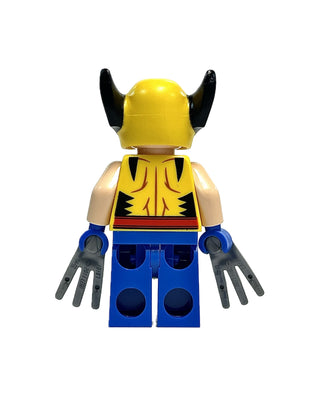 Wolverine - Yellow and Black Mask, Blue Hands, sh0939 Minifigure LEGO®   