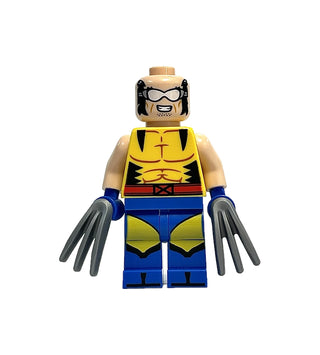 Wolverine - Yellow and Black Mask, Blue Hands, sh0939 Minifigure LEGO®   