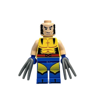 Wolverine - Yellow and Black Mask, Blue Hands, sh0939 Minifigure LEGO®   