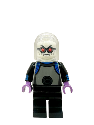 Mr. Freeze - Flat Silver and Black Outfit, sh0963 Minifigure United Brick Co®   