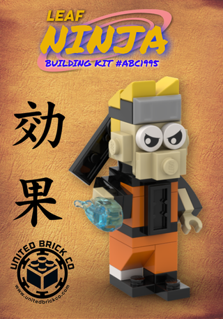 Leaf Ninja Building Kit #ABC1995 ABC Building Kit United Brick Co®   