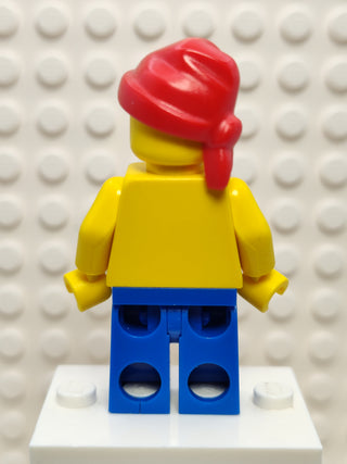 Pirate Blue / White Stripes Shirt Blue Legs, pi021 Minifigure LEGO®   