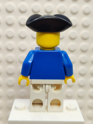 Pirate Blue Jacket White Legs, pi006 Minifigure LEGO®   