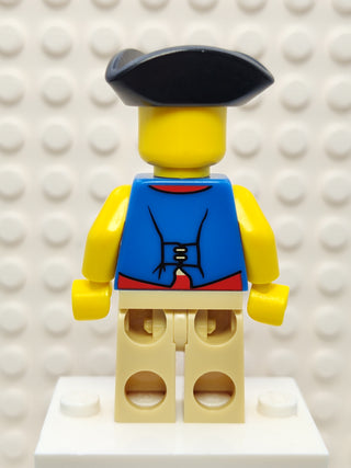 Pirate Blue Vest Tan Legs, pi082 Minifigure LEGO®   