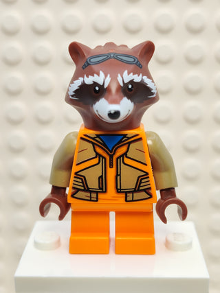 Rocket Raccoon - Orange Outfit, sh0858 Minifigure LEGO®   