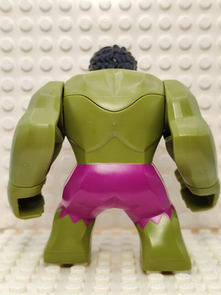 Hulk with Black Hair and Magenta Pants, sh0643 Minifigure LEGO®   