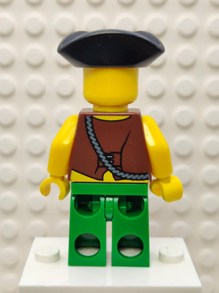 Pirate Vest and Anchor Tattoo, pi097 Minifigure LEGO®   