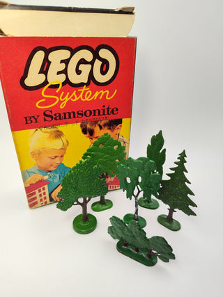 Set 230-2 Samsonite, Six Trees and Bushes Building Kit LEGO®   