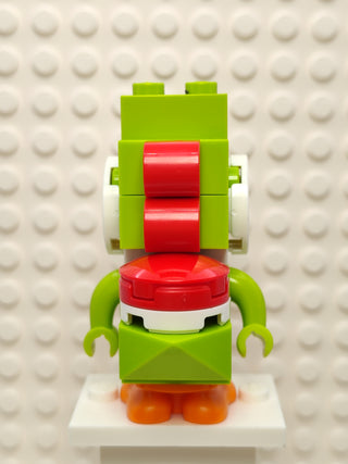 Yoshi - Round 1 x 2 Half in Front, mar0118 Minifigure LEGO®   