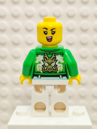 Mei - Bright Green Jacket, mk071 Minifigure LEGO®   