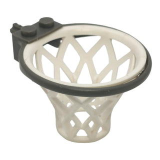 Sports Hoop and Net, Parts# 43373/43374 Part LEGO® Dark Gray  