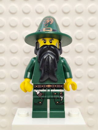 Dark Green Wizard, cas435 Minifigure LEGO®   