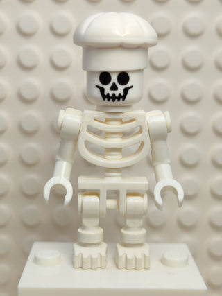 Skeleton with White Chef Toque, gen134 Minifigure LEGO®   