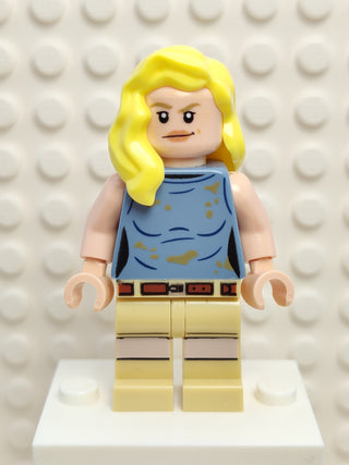 Dr. Ellie Sattler - Sand Blue Sleeveless Shirt, jw110 Minifigure LEGO®   