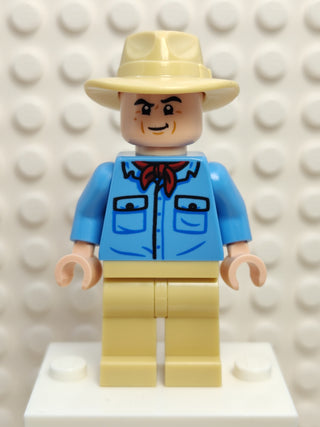 Dr. Alan Grant - Medium Blue Shirt, jw105 Minifigure LEGO®   