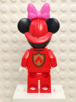 Minnie Mouse - Fire Fighter, dis051 Minifigure LEGO®   