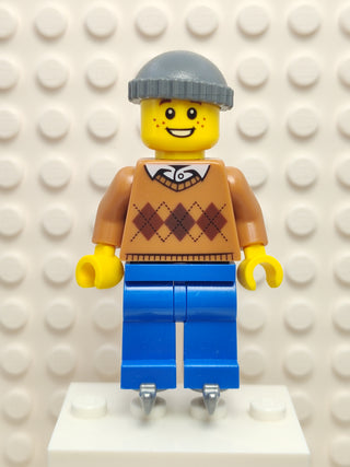 Boy on Ice Skates, hol118 Minifigure LEGO®   