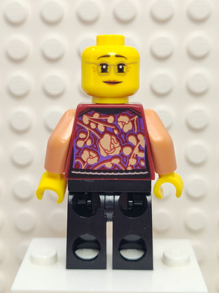 Grandmother - Floral Shirt, hol220 Minifigure LEGO®   