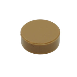 Tile Round 1x1, Part# 98138 Part LEGO® Dark Tan  