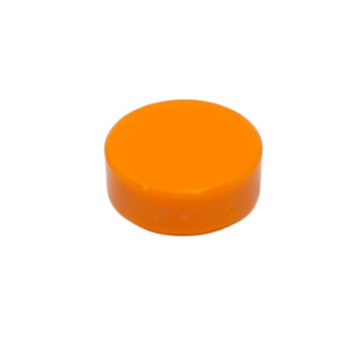 Tile Round 1x1, Part# 98138 Part LEGO® Orange  