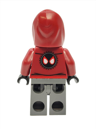 Spider-Man (Miles Morales) - Dark Red Hood, sh943 Minifigure LEGO®   