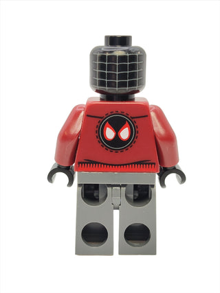 Spider-Man (Miles Morales) - Dark Red Hood, sh943 Minifigure LEGO®   