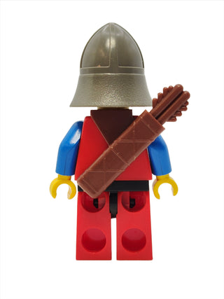 Scale Mail - Dark Grey Neck-Protector with Quiver, cas165a Minifigure LEGO®   