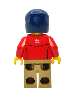 Mountain Bike Cyclist - Male with Red Tracksuit, cty1571 Minifigure LEGO®   