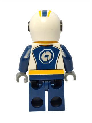 Dragster Race Car Driver with GEAR Logo, cty0749 Minifigure LEGO®   