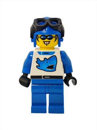 Race Driver - Blue Shark, twn002 Minifigure LEGO®   