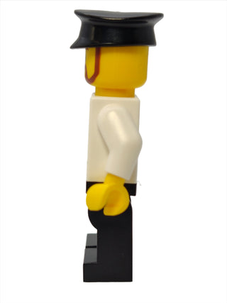 Boat Captain with Blue Tie and Anchor on Pocket, boat012 Minifigure LEGO®   