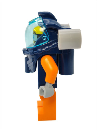 Deep Sea Diver - Male with Dark Blue Helmet, cty1170 Minifigure LEGO®   