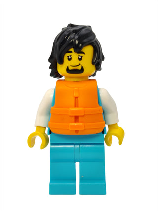 Arctic Explorer - Stethoscope and Orange Life Jacket, cty1608 Minifigure LEGO®   