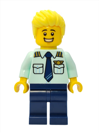 Passenger Plane Pilot - Male, cty1679 Minifigure LEGO®   