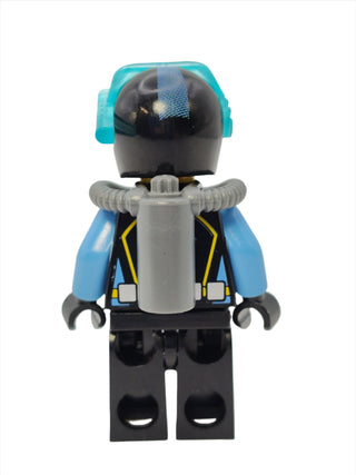 Aquaraider Diver 7, aqu021 Minifigure LEGO®   