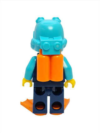 Arctic Explorer Diver - Male with Dark Blue Diving Suit, cty1609 Minifigure LEGO®   