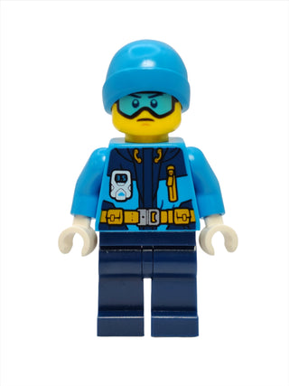 Arctic Explorer - Male with Medium Azure Ski Goggles, cty0903 Minifigure LEGO®   