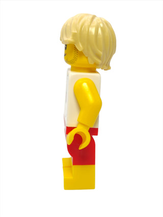 Beach Lifeguard - Male with White Shirt, cty1388 Minifigure LEGO®   