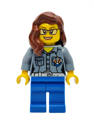 Coast Guard City - Female ATV Driver, cty0809 Minifigure LEGO®   