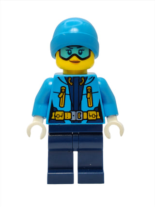 Arctic Explorer - Female with Dark Azure Beanie, cty0906 Minifigure LEGO®   