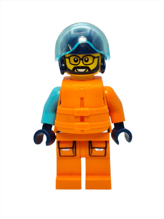 Arctic Explorer - Male with Orange Life Jacket, cty1607 Minifigure LEGO®   