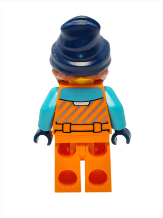 Arctic Explorer - Female with Orange Jacket and Dark Orange Braids, cty1613 Minifigure LEGO®   