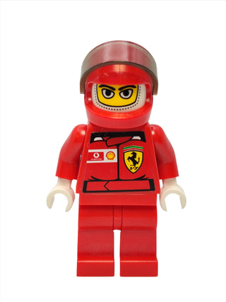 F1 Ferrari Driver with Helmet and Balaclava, rac024as Minifigure LEGO®   